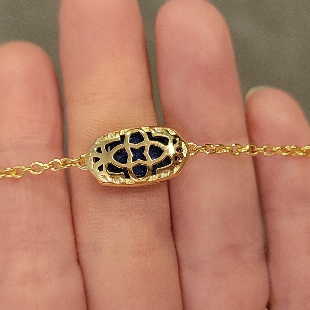 NWOT Kendra Scott Elaina Adjustable Bracelet - Picture 6 of 8